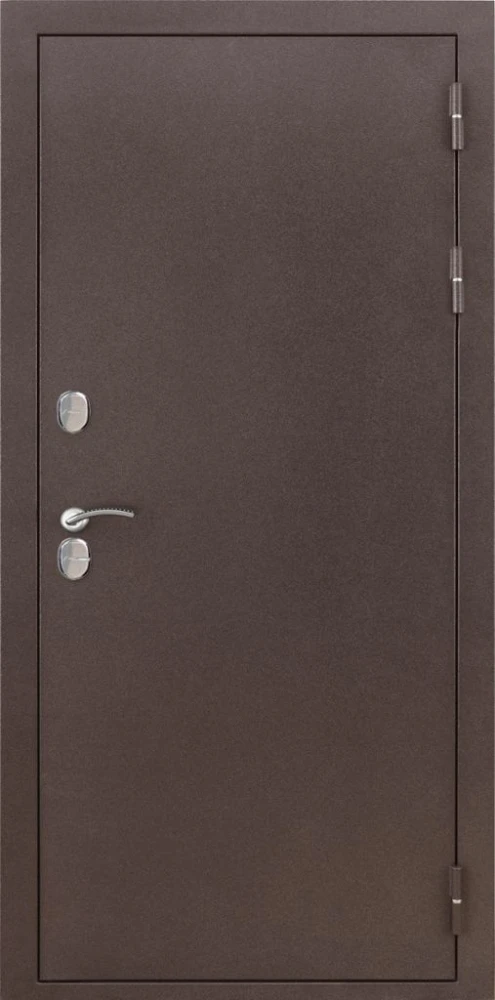 Входная дверь ДвериПРО Термо медный антик Гладкая Белый матовый DPRO227899 внешняя сторона