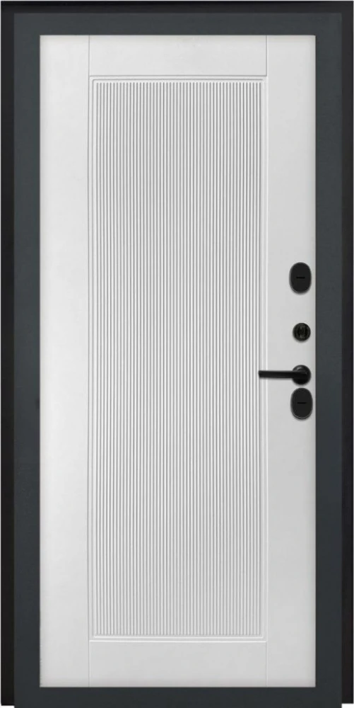 Входная дверь ДвериПРО Квадро ПВХ 10мм Астрод Velutto Bianco DPRO221173 внутренняя сторона