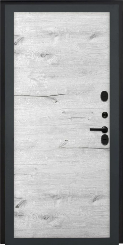 Входная дверь ДвериПРО L-45 Без фрезеровки Дуб арктик горизонт DPRO200471 внутренняя сторона