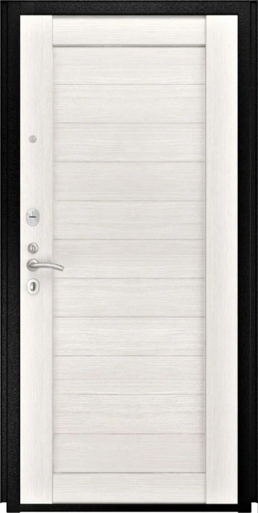 Входная дверь ДвериПРО Rosna СБ-3 листв. бел. (21 беленый дуб) DPRO201413 внутренняя сторона