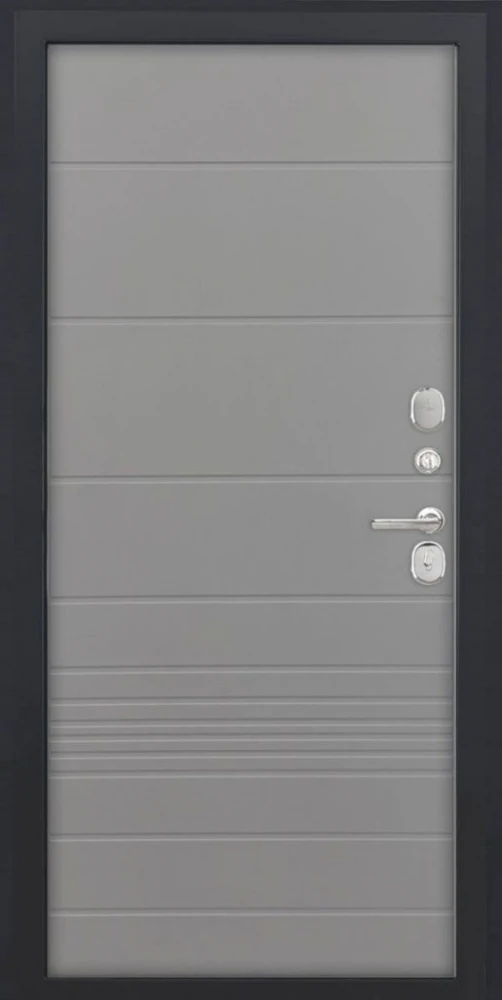 Входная дверь ДвериПРО L-43 ФЛ-700 (10мм, ясень грей) DPRO204432 внутренняя сторона