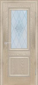 Межкомнатная дверь ПСБ-27 Дуб Гарвард бежевый