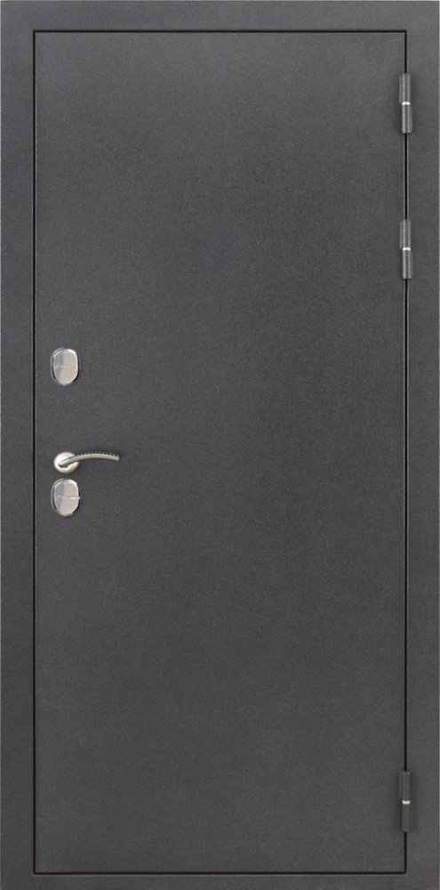 Входная дверь ДвериПРО Термо серебро Гладкая Белый матовый DPRO226155 внешняя сторона