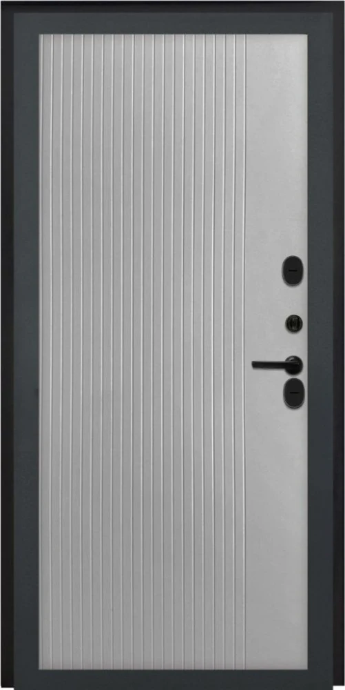 Входная дверь ДвериПРО Модель L-48 ФЛ-790 Velutto Grigio DPRO201249 внутренняя сторона