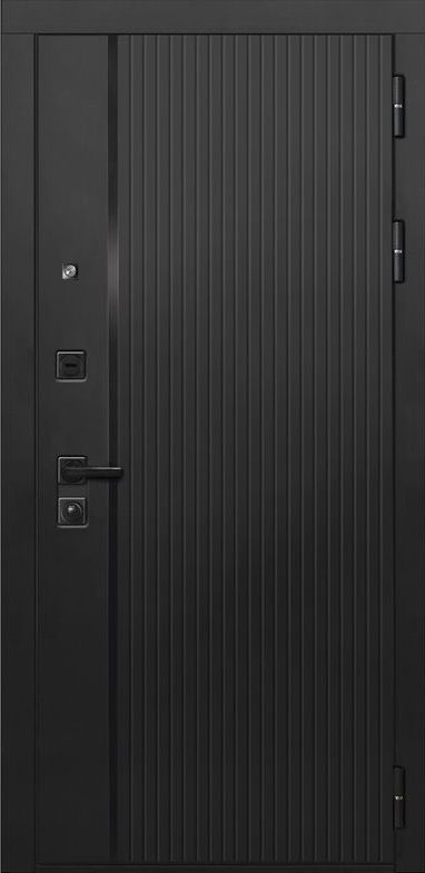 Входная дверь ДвериПРО Л-45 ФЛЗ-603 Бетон снежный DPRO228153 внешняя сторона
